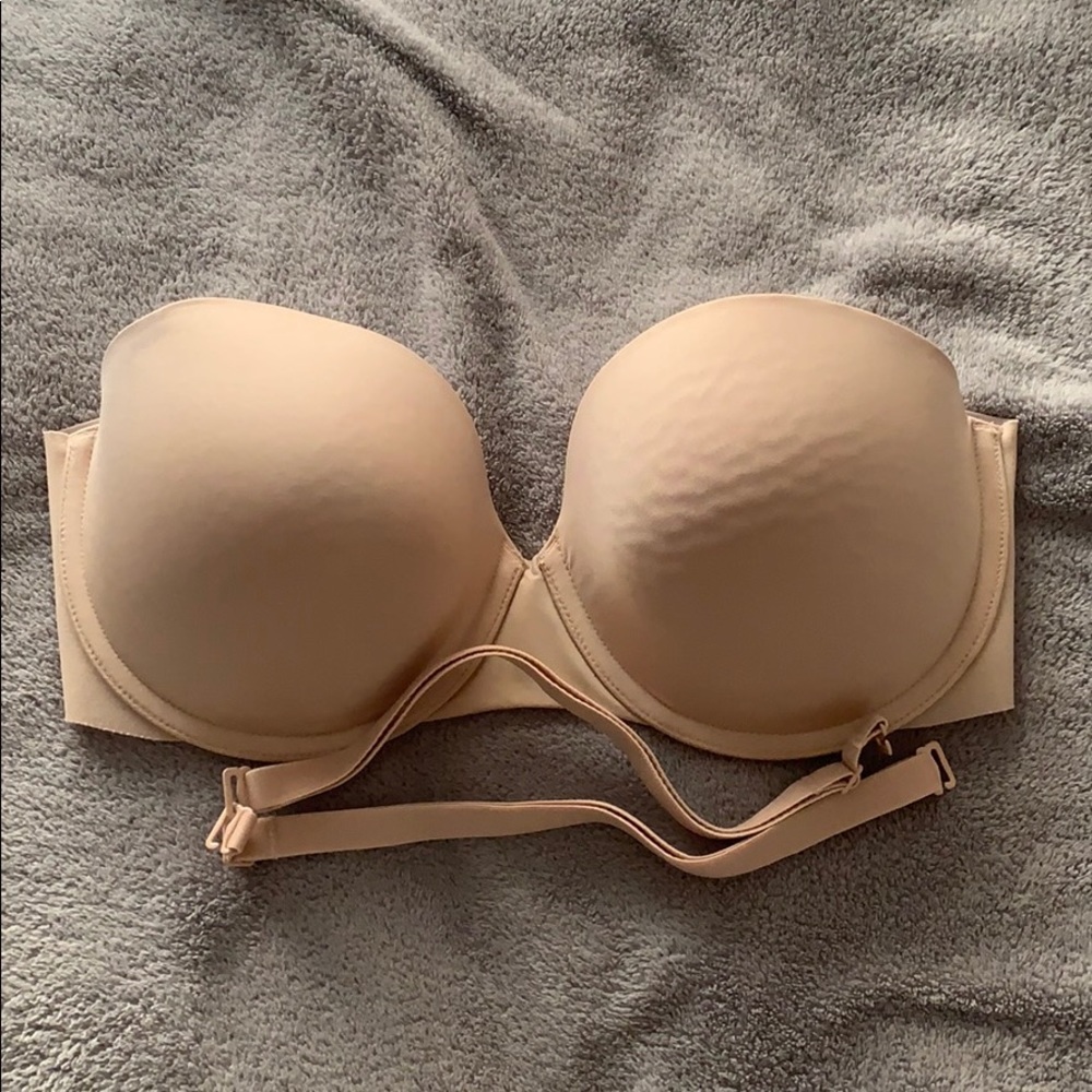 Strapless bra